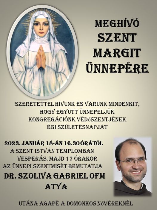 2023 Szent Margit Ã¼nnepe